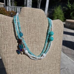 Elegant Multicolor Beaded Necklace